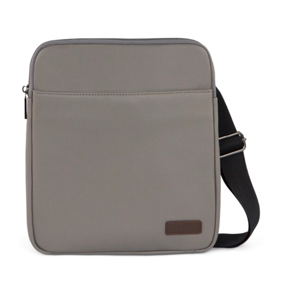 Bugatti Contrast Unisex Grey Crossbody Bag NWT